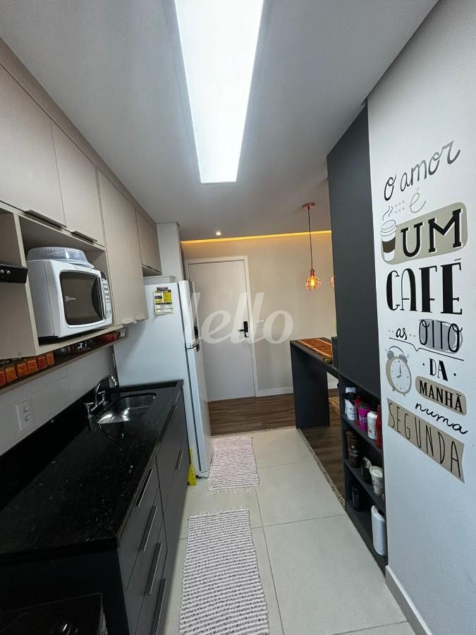 COZINHA de Apartamento à venda, Padrão com 65 m², 2 quartos e 1 vaga em Vila Gomes Cardim - São Paulo