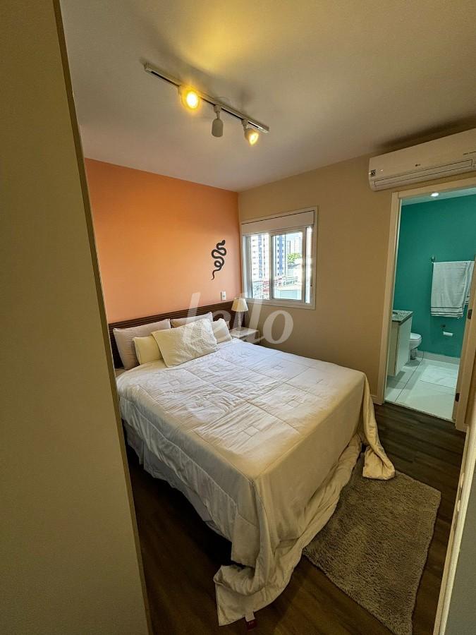 SUÍTE de Apartamento à venda, Padrão com 65 m², 2 quartos e 1 vaga em Vila Gomes Cardim - São Paulo