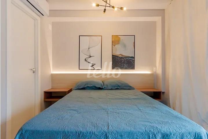 QUARTO de Apartamento à venda, Studio com 25 m², 1 quarto e em Bela Vista - São Paulo