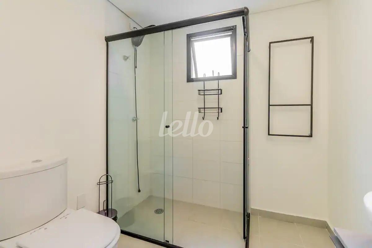 BANHEIRO de Apartamento à venda, Studio com 24 m², e em Bela Vista - São Paulo