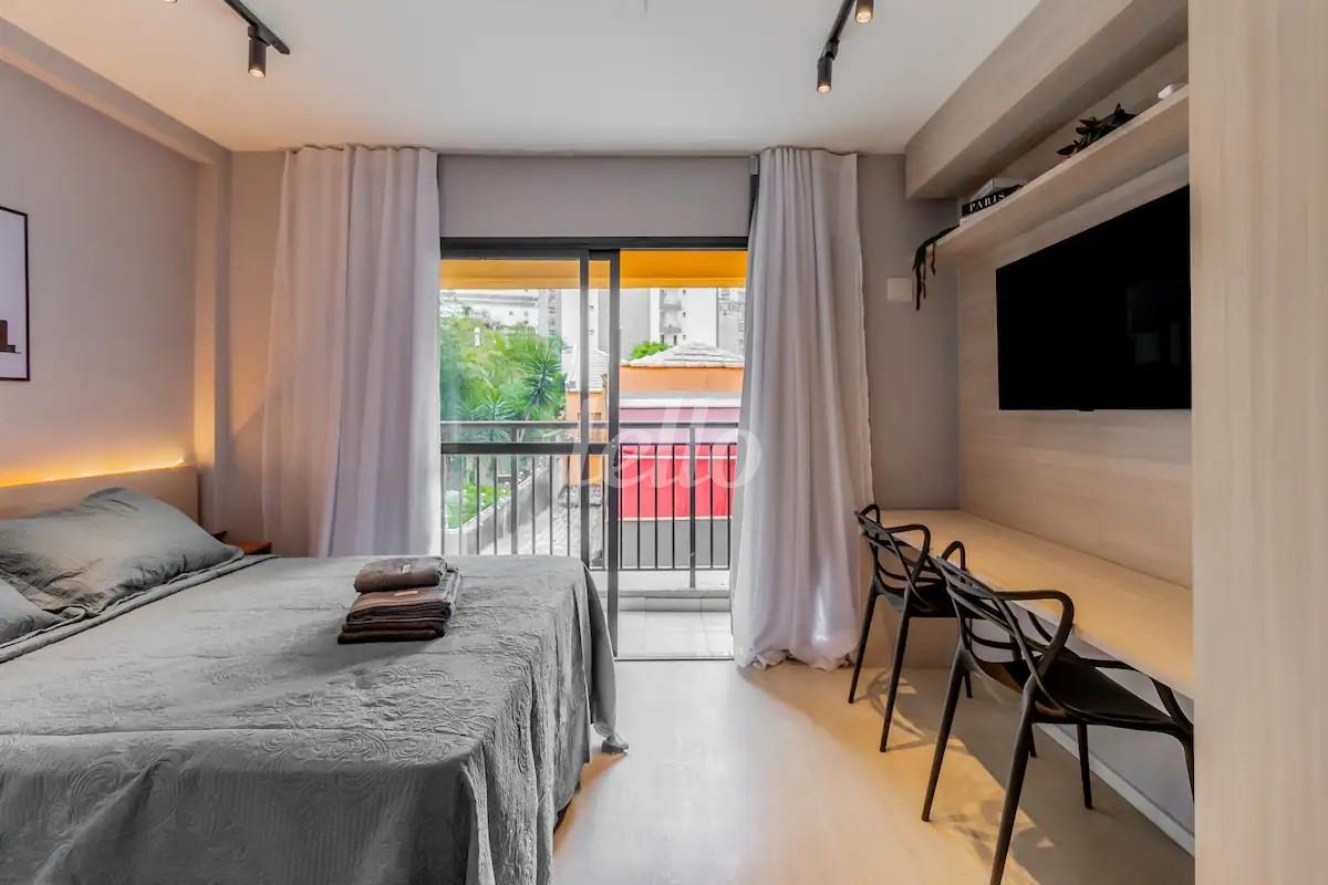 SALA de Apartamento à venda, Studio com 24 m², e em Bela Vista - São Paulo