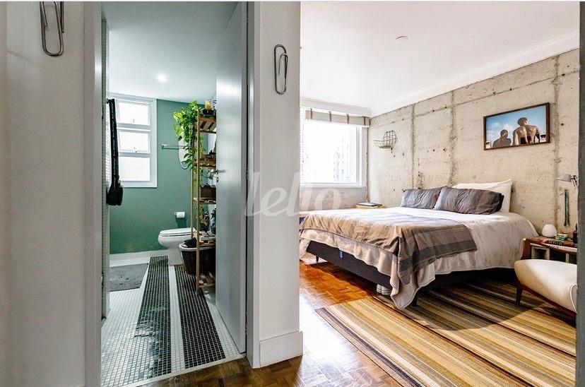 DORMITORIO de Apartamento à venda, Padrão com 198 m², 3 quartos e 2 vagas em Jardim Paulista - São Paulo