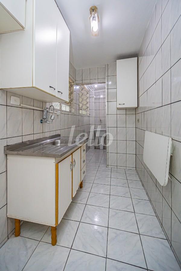 COZINHA de Apartamento para alugar, Padrão com 40 m², 1 quarto e 1 vaga em Pinheiros - São Paulo