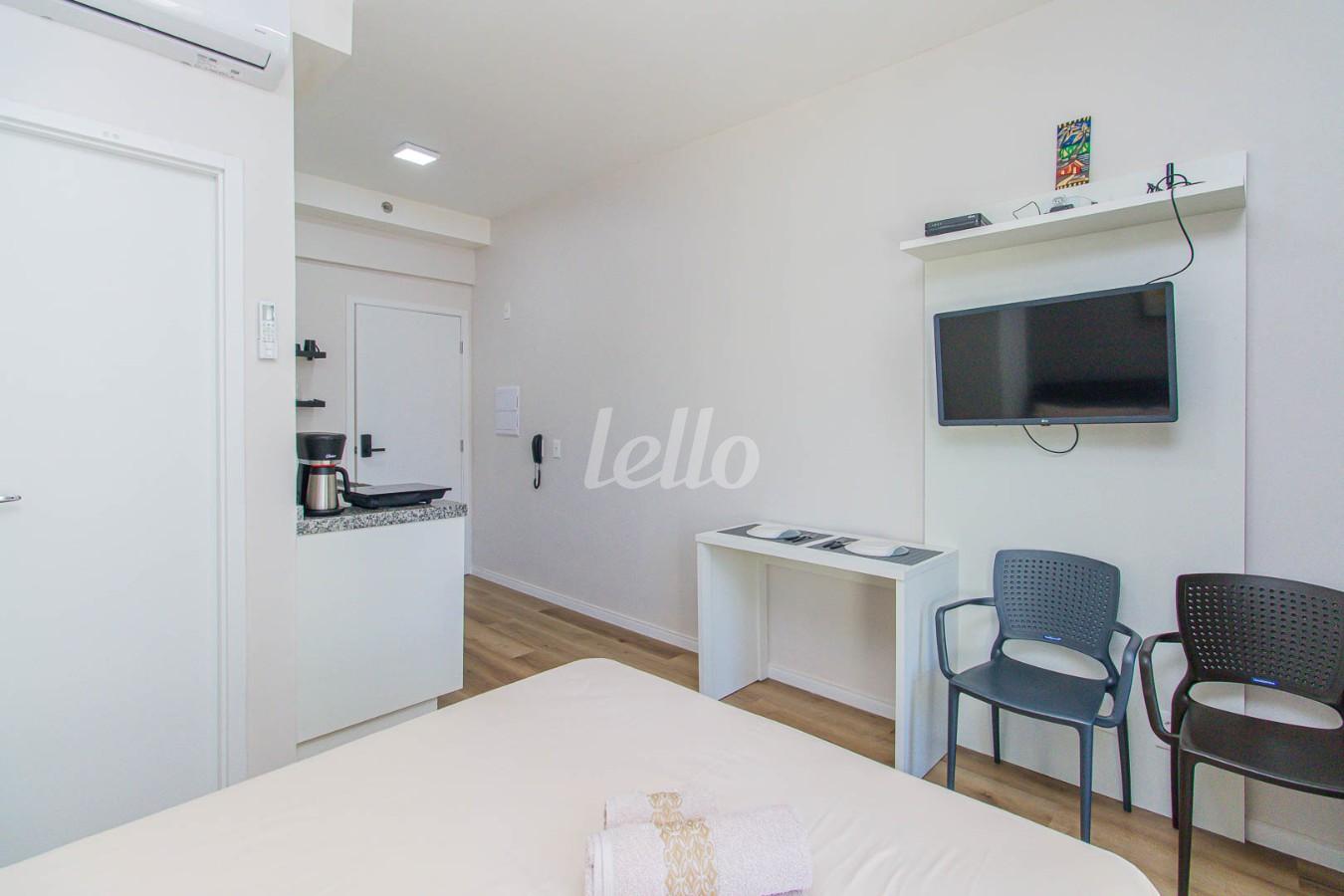 SUITE de Apartamento à venda, Padrão com 22 m², 1 quarto e em Vila Mariana - São Paulo