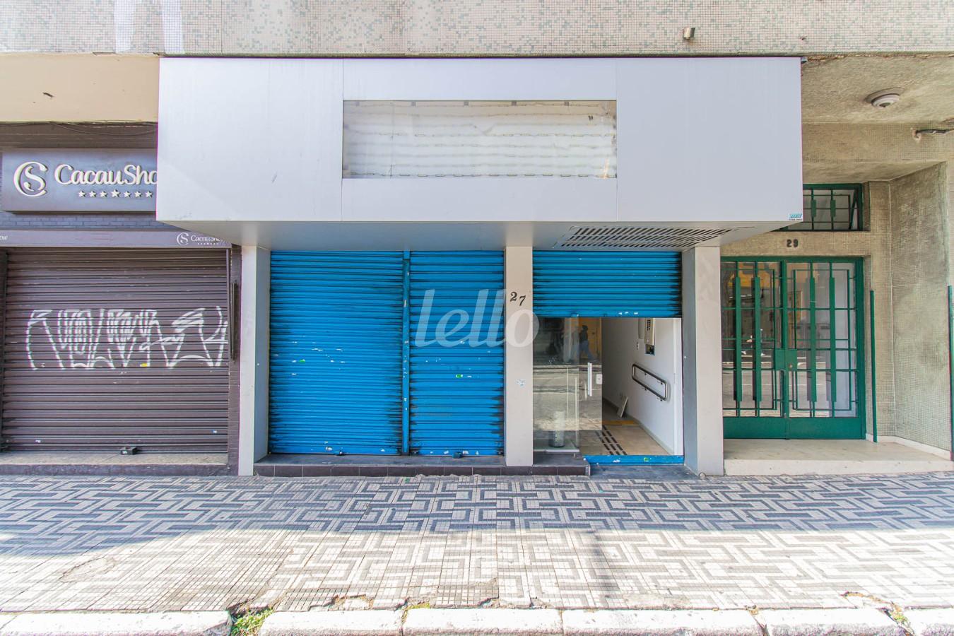 FACHADA de Loja para alugar, Mall com 80 m², e em Centro - Santo André