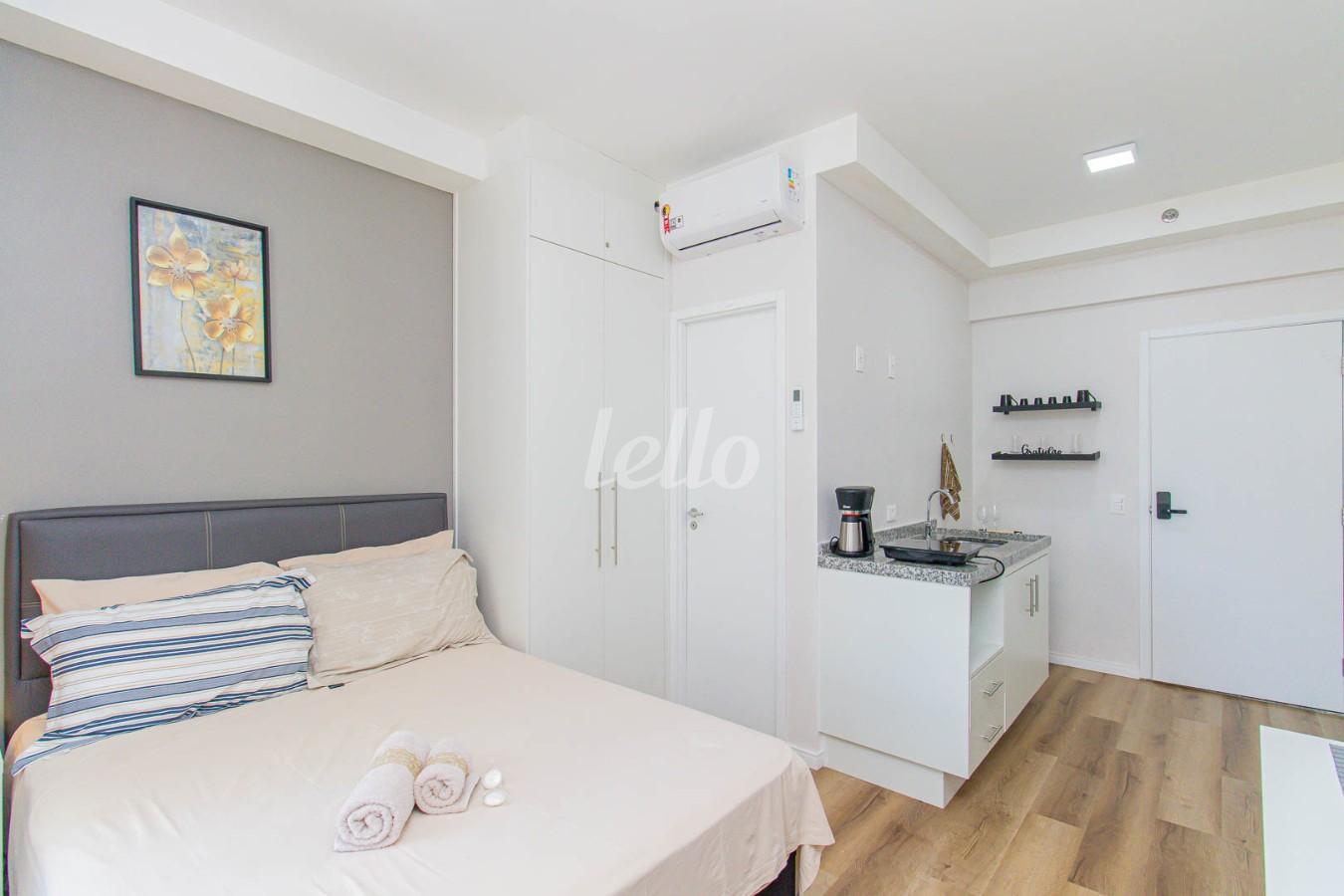 SUITE de Apartamento à venda, Padrão com 22 m², 1 quarto e em Vila Mariana - São Paulo