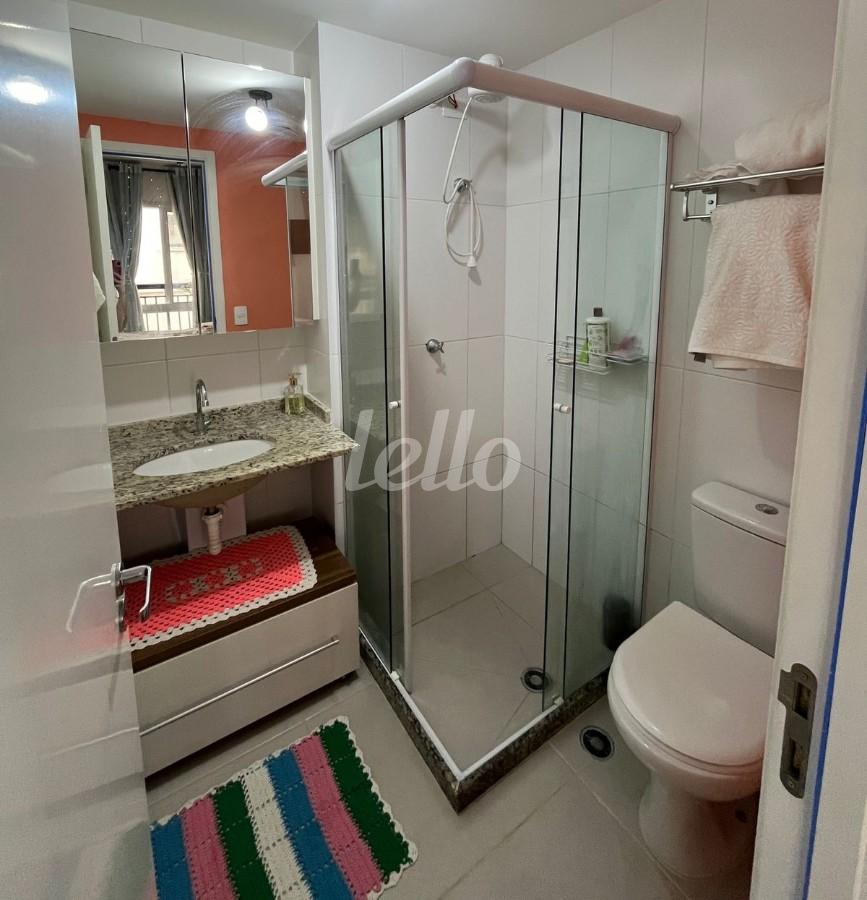 BANHEIRO de Apartamento à venda, Padrão com 26 m², 1 quarto e em Bela Vista - São Paulo