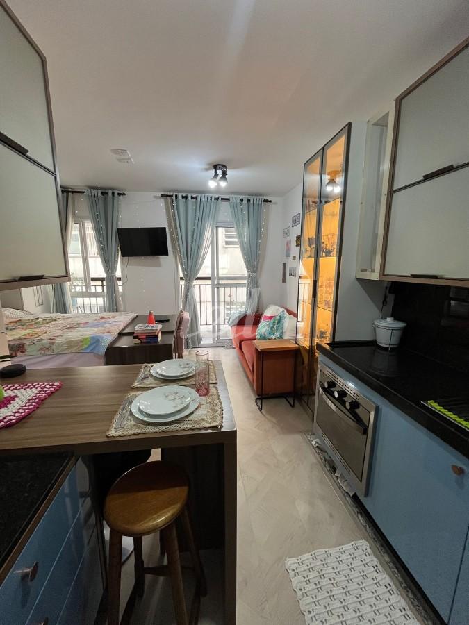 LIVING de Apartamento à venda, Padrão com 26 m², 1 quarto e em Bela Vista - São Paulo