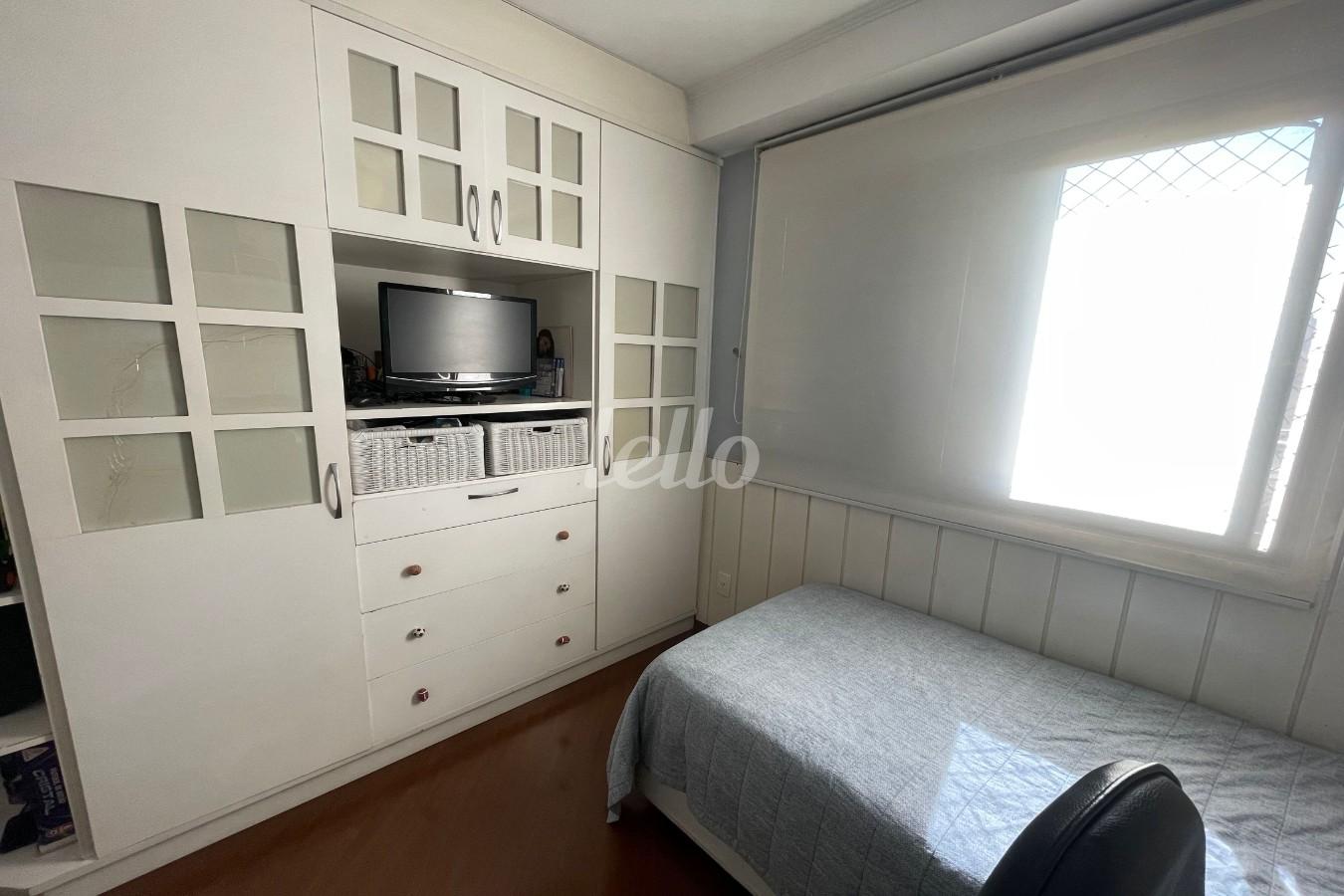 DORMITÓRIO de Apartamento à venda, Padrão com 86 m², 3 quartos e 2 vagas em Chácara Inglesa - São Paulo