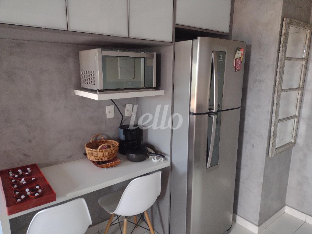 COZINHA de Apartamento para alugar, Loft com 32 m², 1 quarto e 1 vaga em Vila Madalena - São Paulo