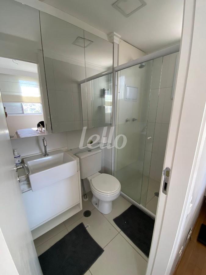 BANHEIRO de Apartamento à venda, Padrão com 60 m², 2 quartos e 1 vaga em Quinta da Paineira - São Paulo