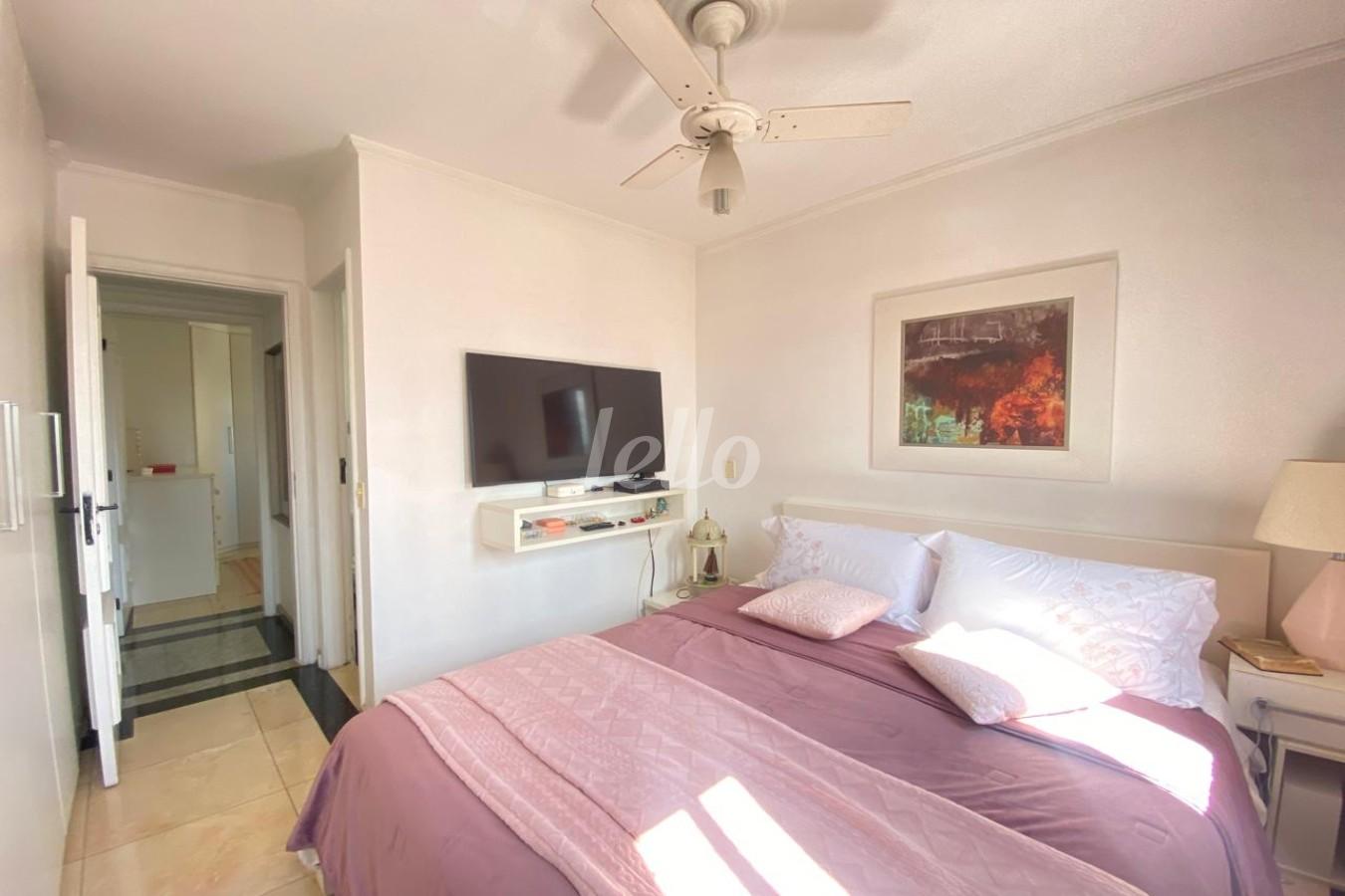 DORMITORIO de Apartamento à venda, Padrão com 83 m², 3 quartos e 2 vagas em Vila Gomes Cardim - São Paulo