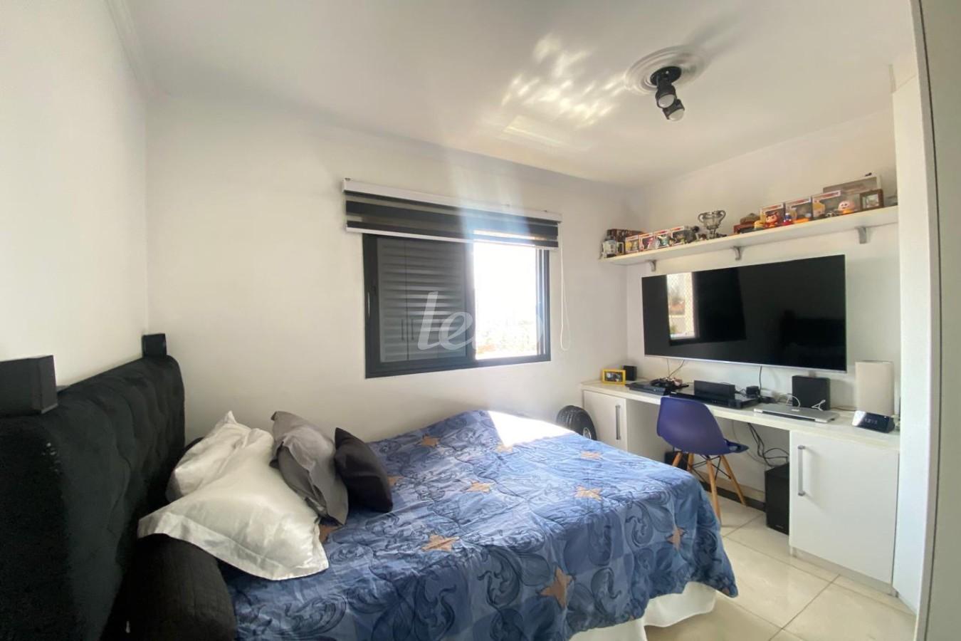 DORMITORIO de Apartamento à venda, Padrão com 83 m², 3 quartos e 2 vagas em Vila Gomes Cardim - São Paulo