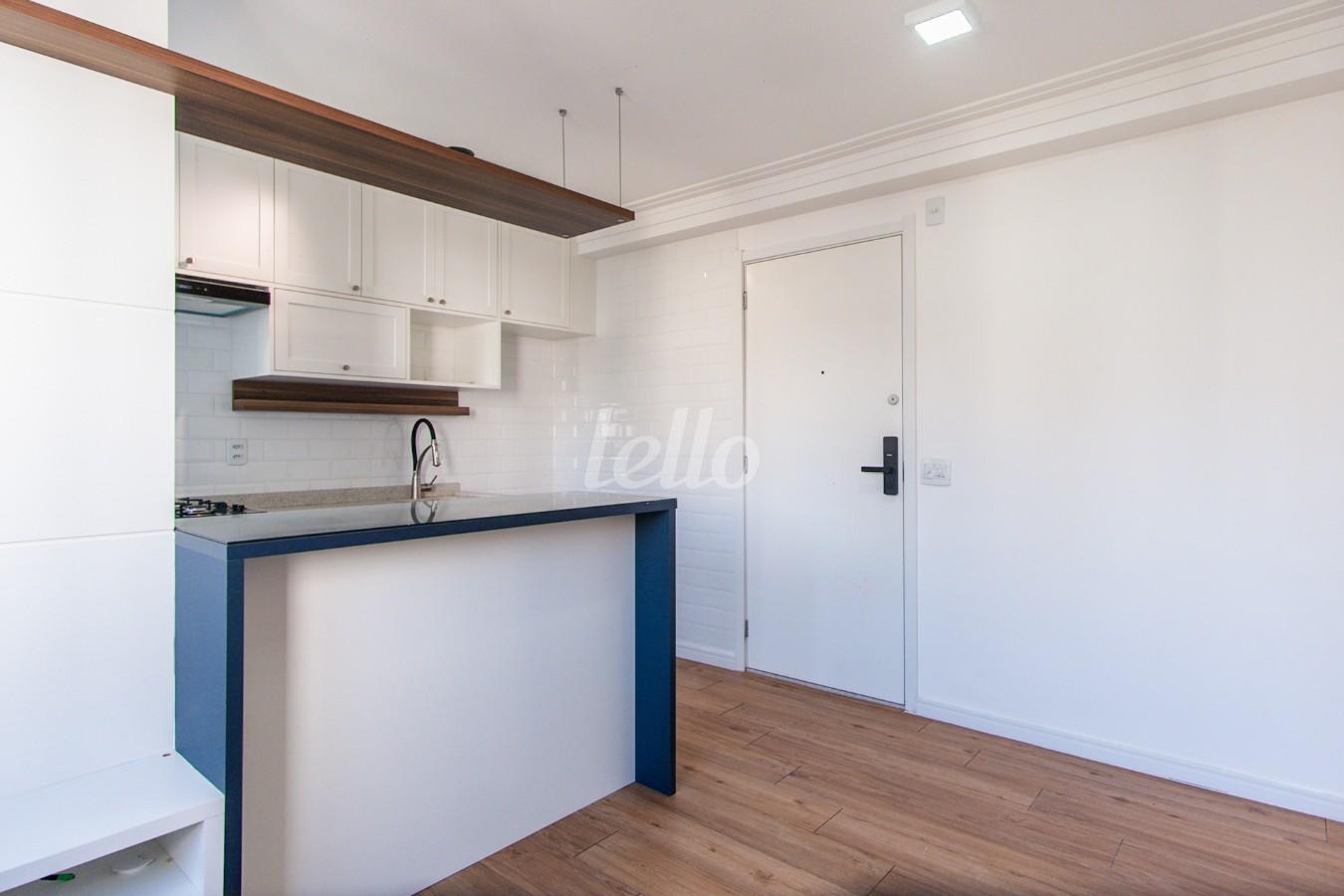 SALA de Apartamento para alugar, Padrão com 40 m², 2 quartos e em Cambuci - São Paulo