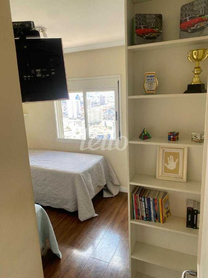 DORMITÓRIO 2 de Apartamento à venda, Padrão com 82 m², 3 quartos e 2 vagas em Parque da Mooca - São Paulo