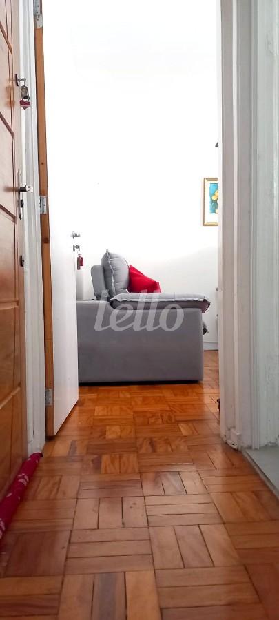 CORREDOR de Apartamento à venda, Padrão com 34 m², 1 quarto e em Aclimação - São Paulo