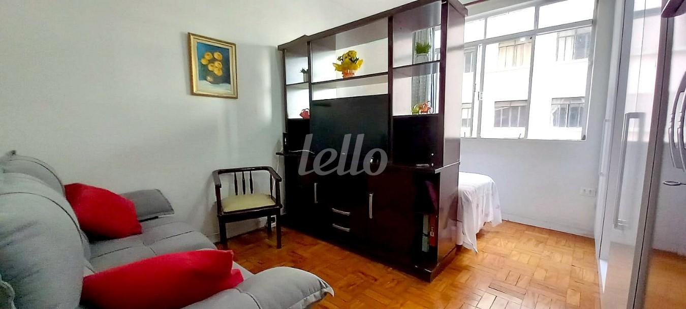 SALA de Apartamento à venda, Padrão com 34 m², 1 quarto e em Aclimação - São Paulo