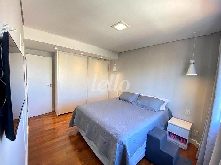 DORMITORIO de Apartamento à venda, Padrão com 107 m², 3 quartos e 1 vaga em Vila Prudente - São Paulo