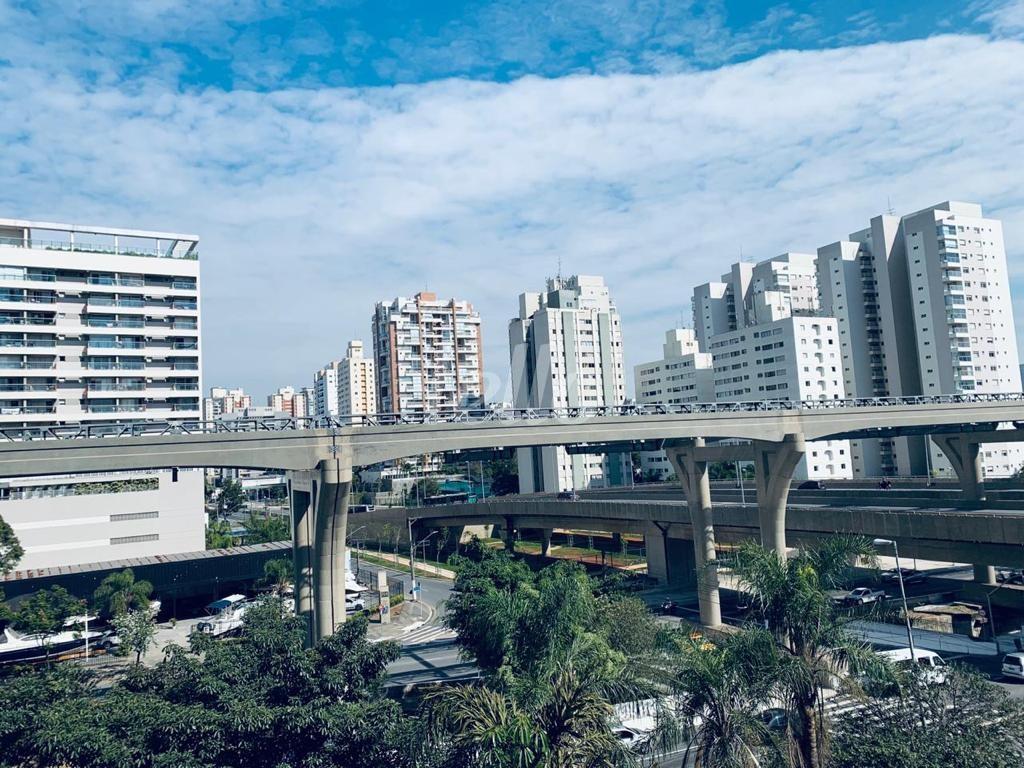 VISTA de Apartamento à venda, Padrão com 42 m², 1 quarto e 1 vaga em Campo Belo - São Paulo