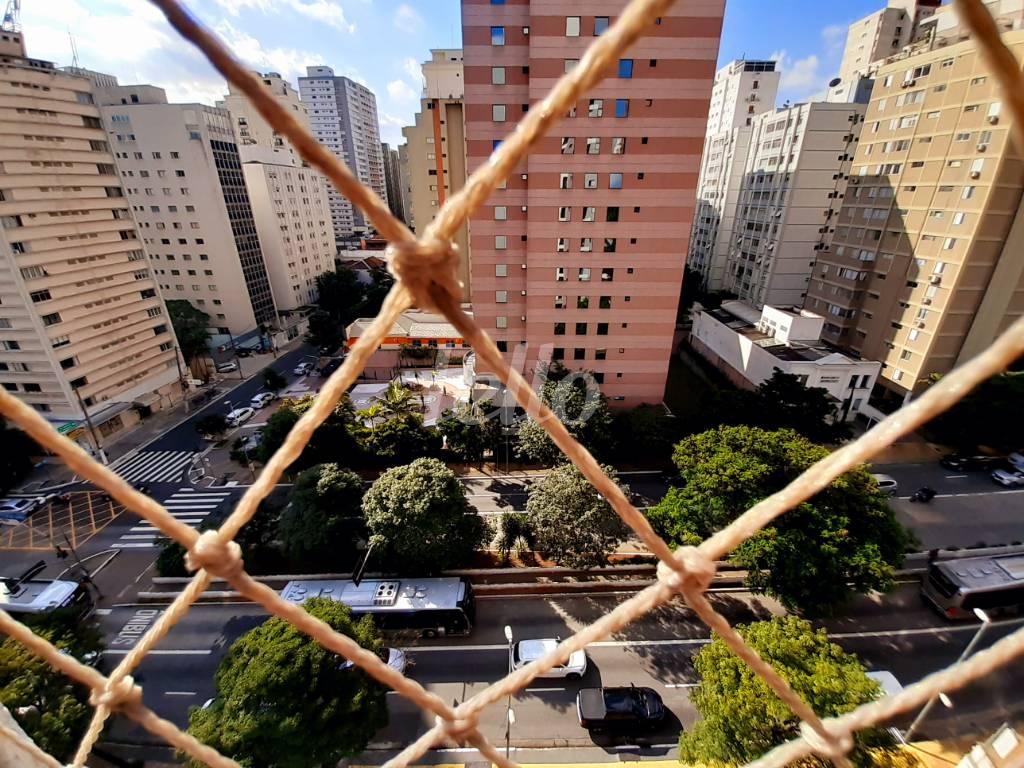 VISTA de Apartamento à venda, Padrão com 54 m², 2 quartos e 2 vagas em Jardim Paulista - São Paulo