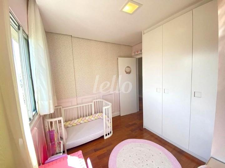 DORMITORIO de Apartamento à venda, Padrão com 107 m², 3 quartos e 1 vaga em Vila Prudente - São Paulo