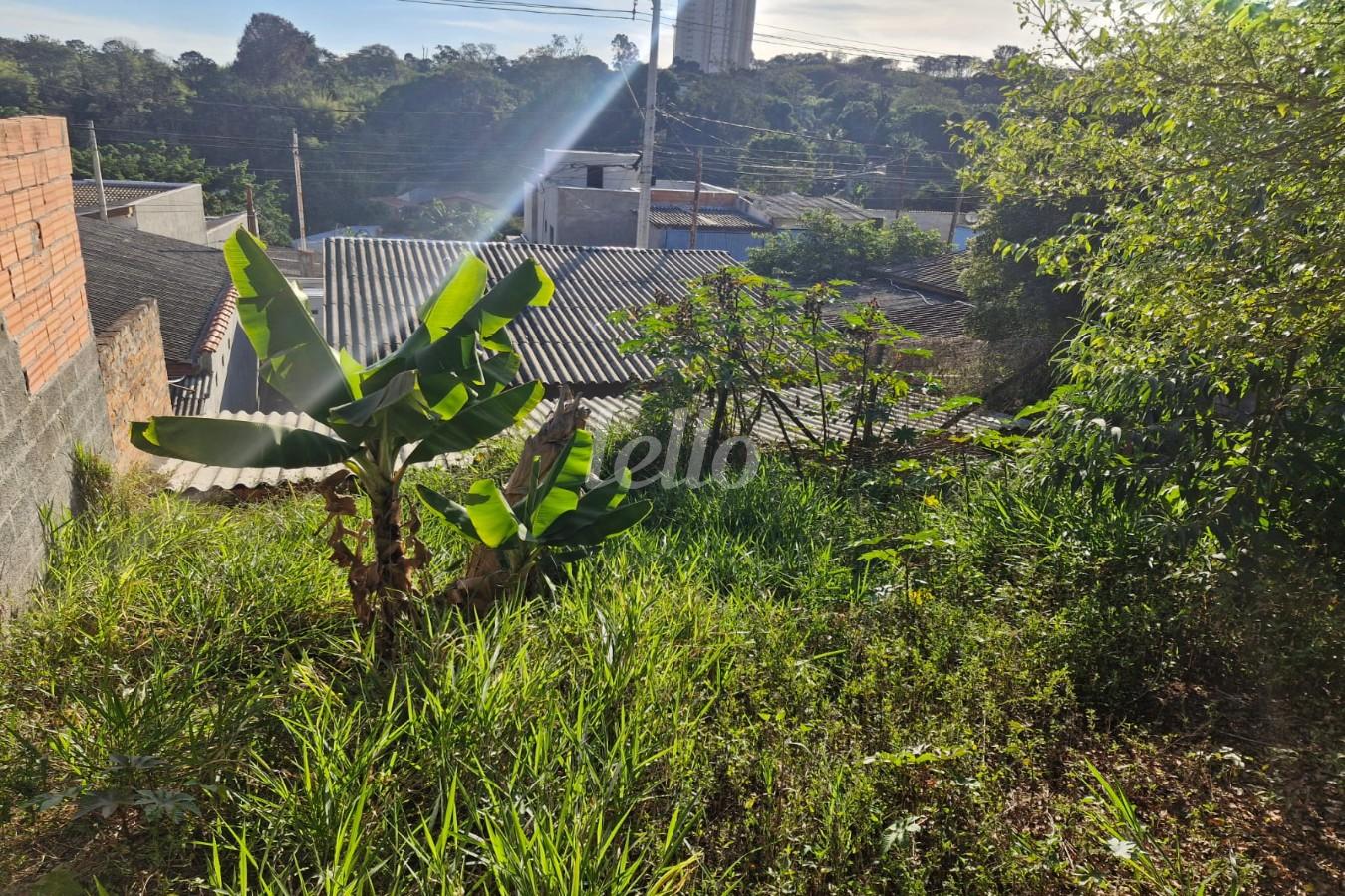 VISTA DA ÁREA VERDE de Casa para alugar, de vila - térrea com 130 m², 3 quartos e 2 vagas em Jardim Colônia - Jundiaí