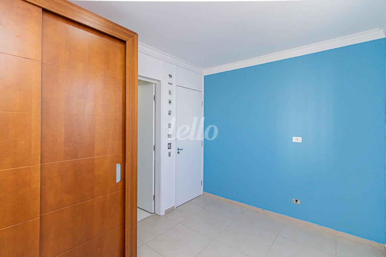 SUÍTE de Apartamento para alugar, Padrão com 73 m², 3 quartos e 1 vaga em Jardim - Santo André