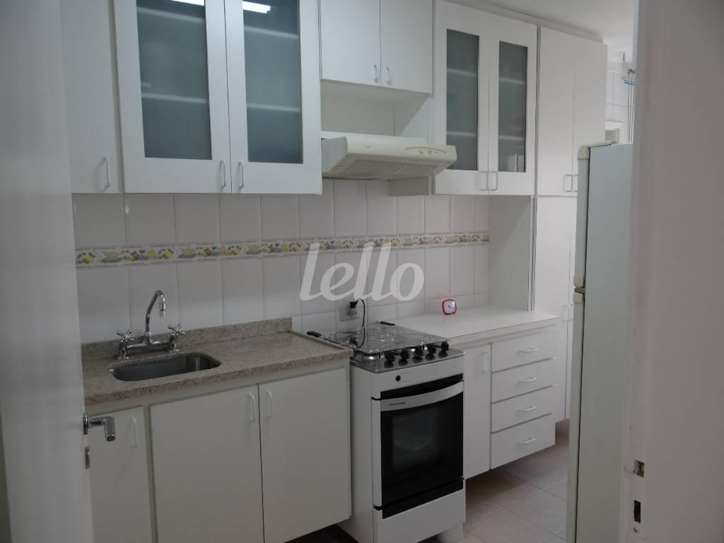 COZINHA de Apartamento para alugar, Padrão com 43 m², 1 quarto e 1 vaga em Itaim Bibi - São Paulo