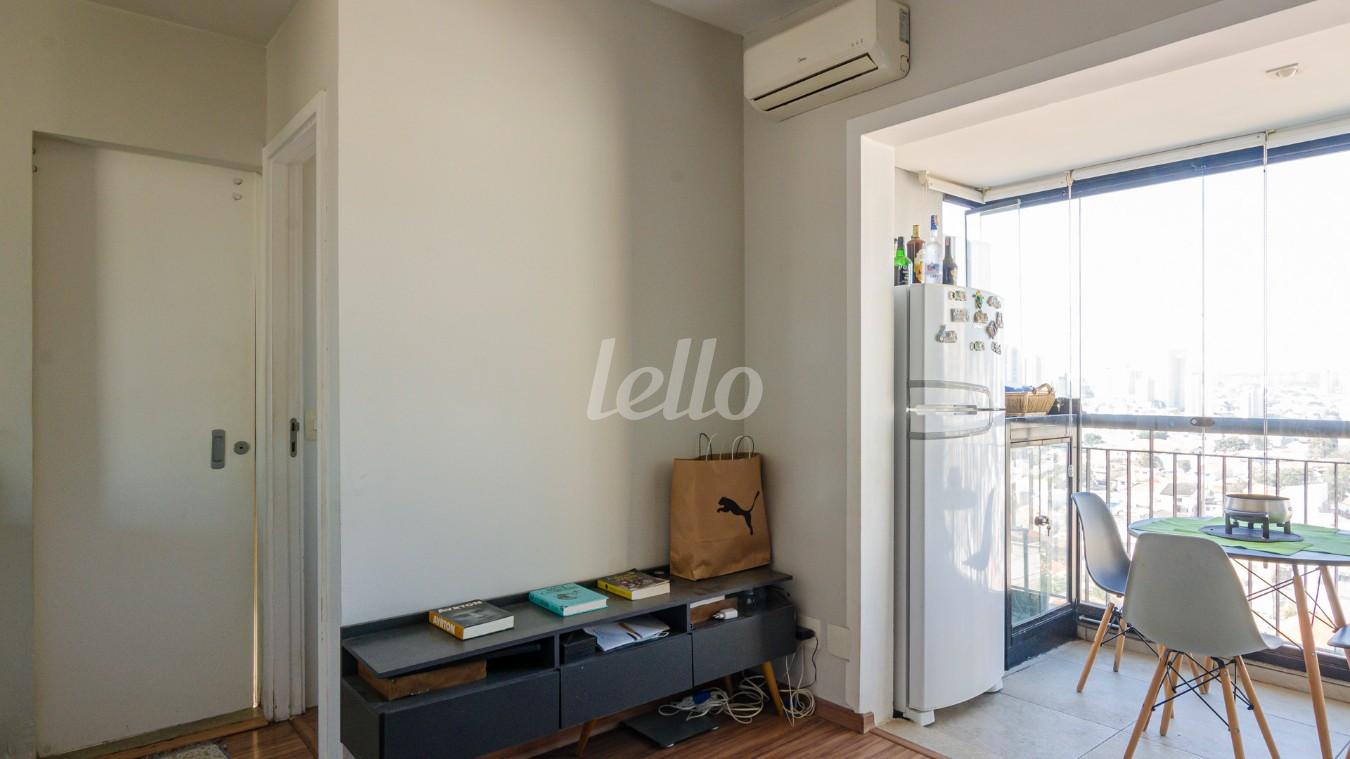 SALA de Apartamento à venda, Studio com 31 m², 1 quarto e 1 vaga em Vila da Saúde - São Paulo