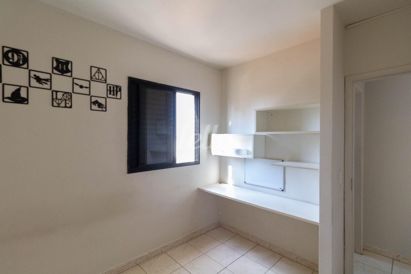 DORMITORIO 1 de Apartamento à venda, Padrão com 44 m², 2 quartos e 1 vaga em Tatuapé - São Paulo