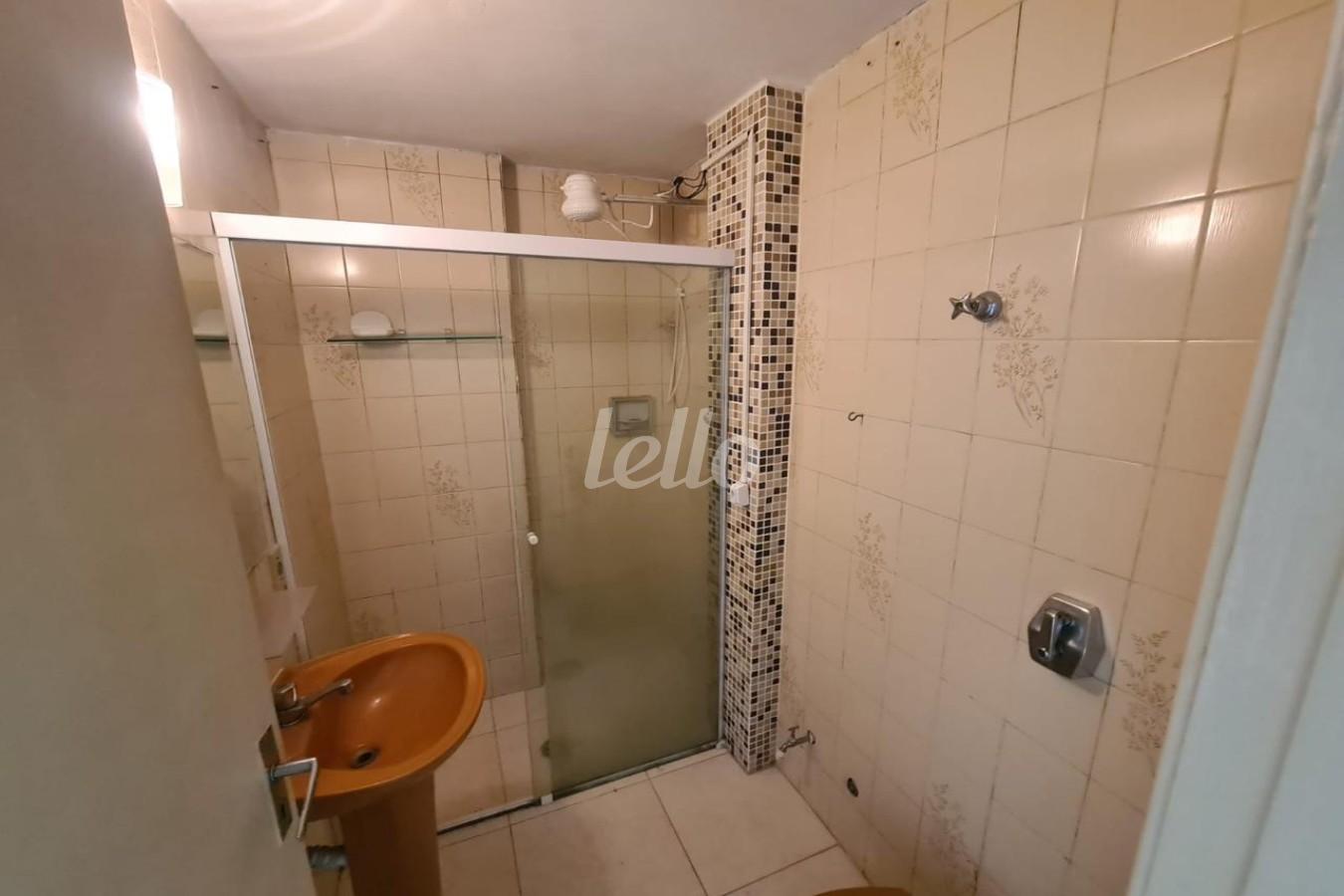 BANHEIRO de Apartamento à venda, Padrão com 41 m², 1 quarto e em Consolação - São Paulo