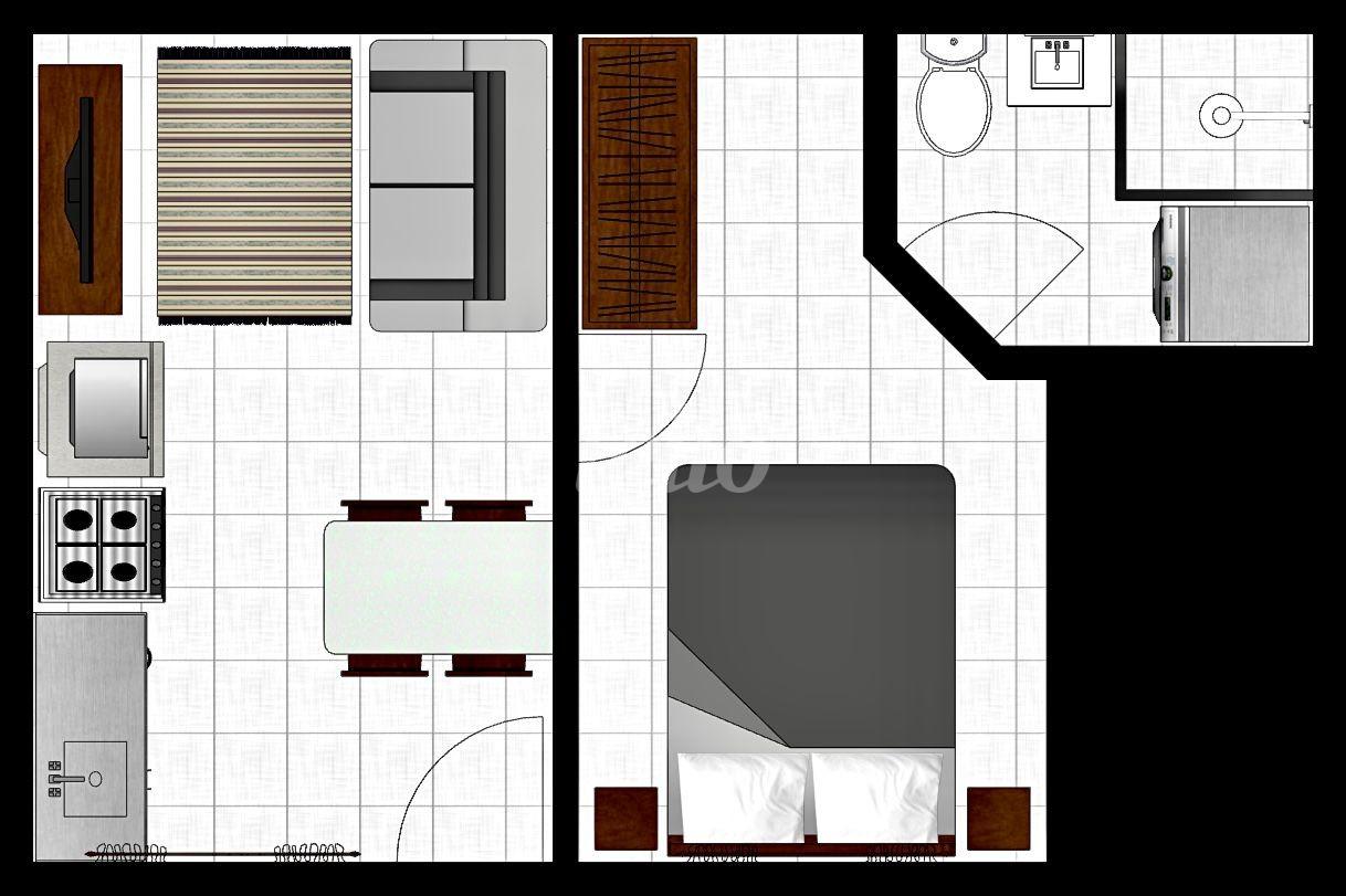 8 de Apartamento à venda, Padrão com 24 m², 1 quarto e em Vila Granada - São Paulo