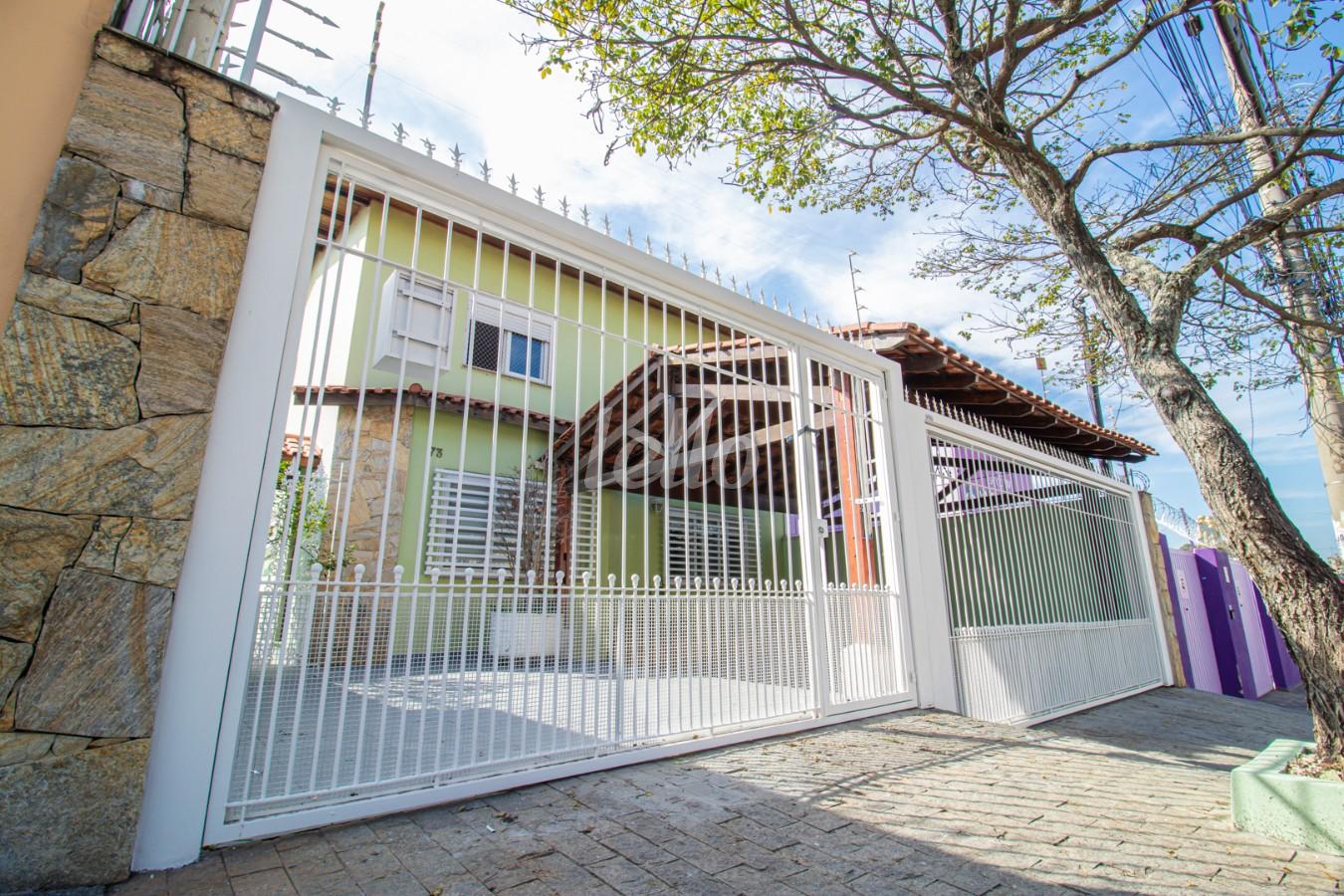 FACHADA de Casa à venda, sobrado com 154 m², 4 quartos e 3 vagas em Vila Monte Alegre - São Paulo