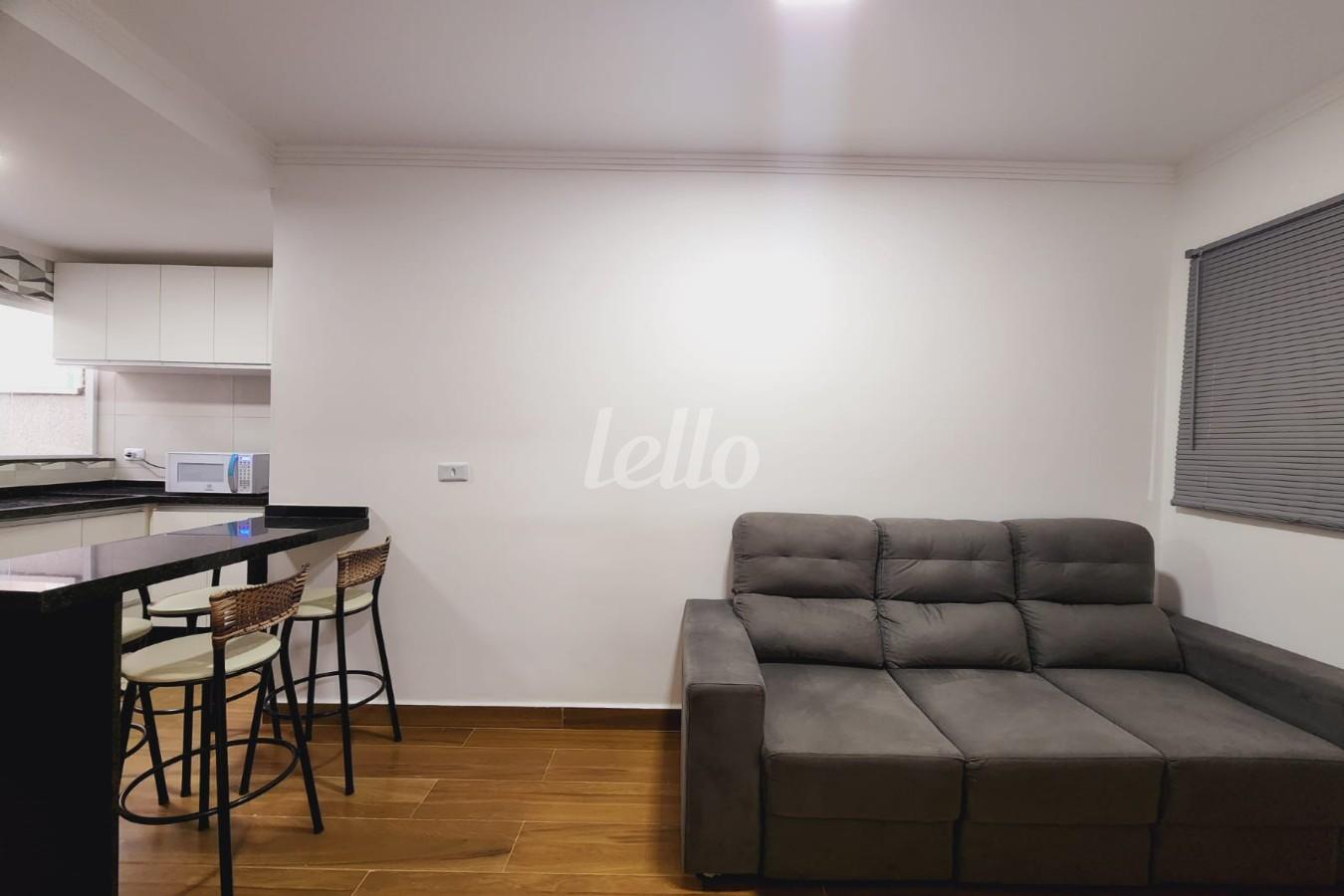 SALA/COZINHA de Apartamento à venda, Padrão com 42 m², 2 quartos e 1 vaga em Vila Antonina - São Paulo