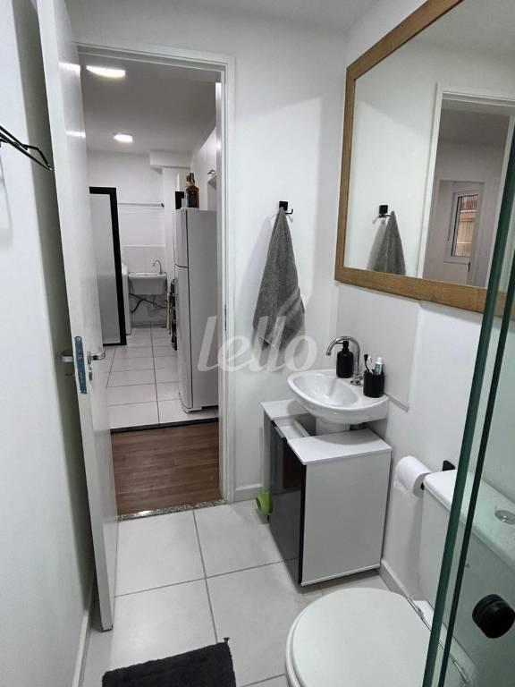 BANHO de Apartamento à venda, Padrão com 38 m², 2 quartos e em Cidade Mãe do Céu - São Paulo