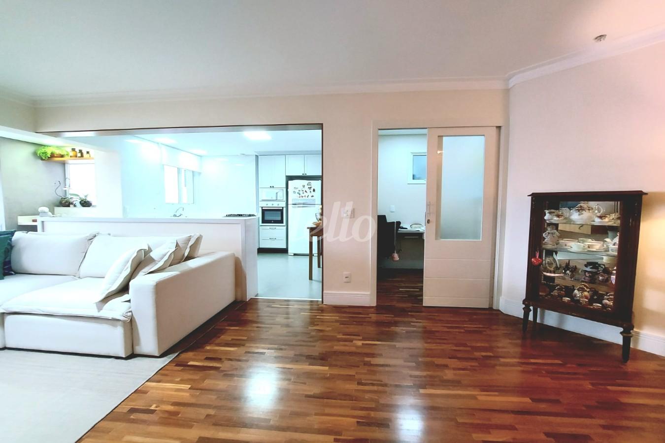 SALA de Apartamento à venda, Padrão com 118 m², 2 quartos e 3 vagas em Ch Santo Antônio (ZL) - São Paulo