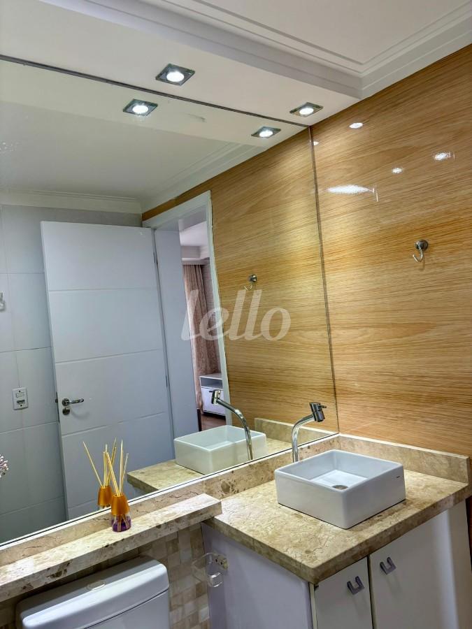 BANHEIRO de Apartamento para alugar, Padrão com 52 m², 2 quartos e 1 vaga em Jardim Santa Terezinha - São Paulo