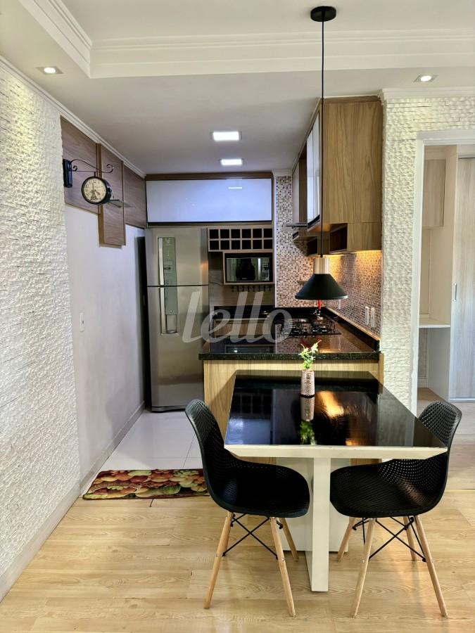 COZINHA_SALA de Apartamento para alugar, Padrão com 52 m², 2 quartos e 1 vaga em Jardim Santa Terezinha - São Paulo