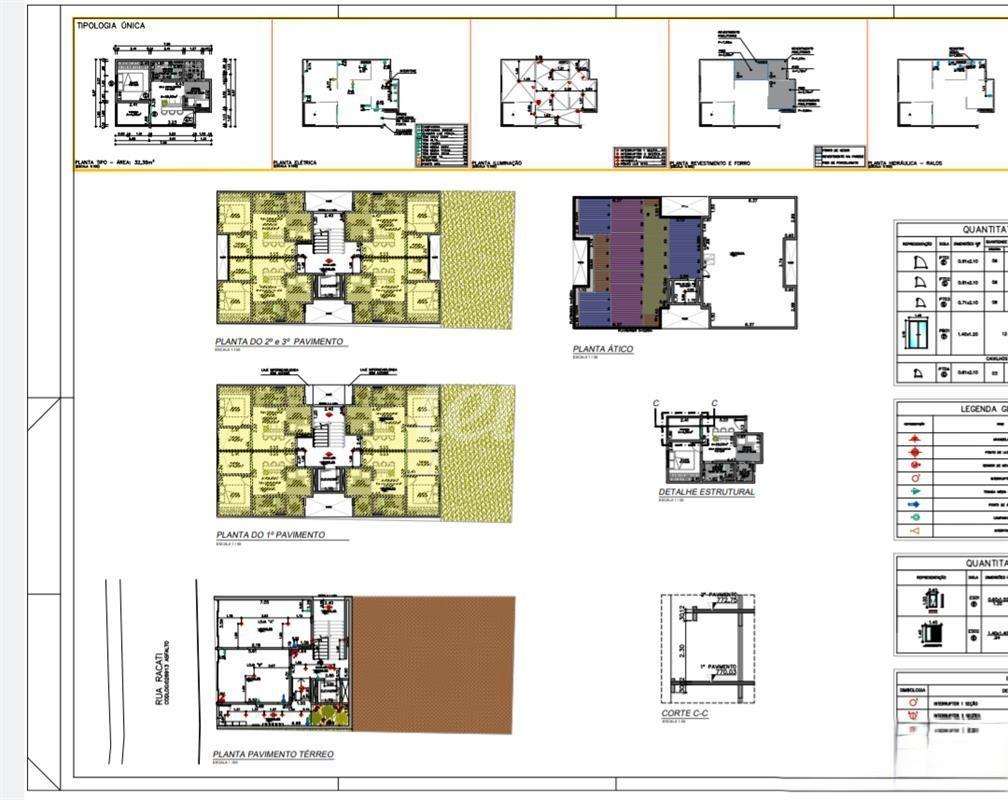 3 de Área / Terreno à venda, Padrão com 220 m², e em Vila Isolina Mazzei - São Paulo