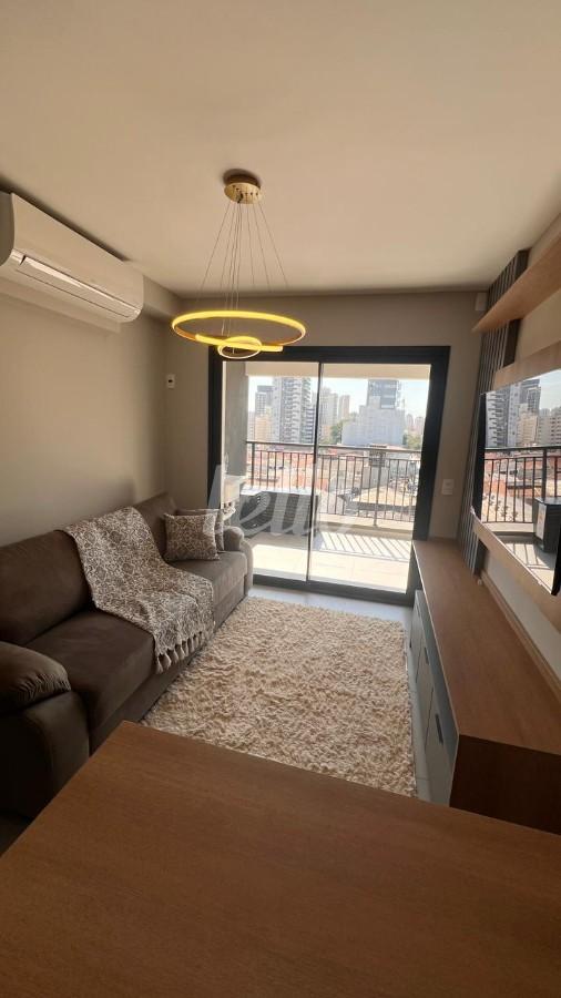 SALA de Apartamento à venda, Padrão com 46 m², 2 quartos e em Mirandopolis - São Paulo