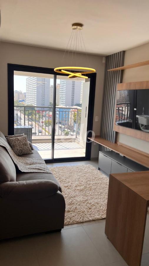 SALA de Apartamento à venda, Padrão com 46 m², 2 quartos e em Mirandopolis - São Paulo