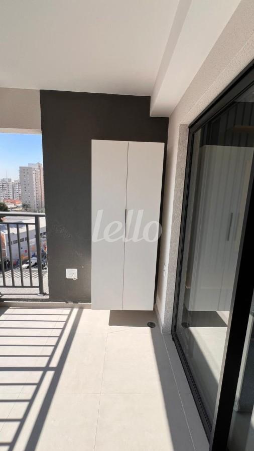 VARANDA de Apartamento à venda, Padrão com 46 m², 2 quartos e em Mirandopolis - São Paulo