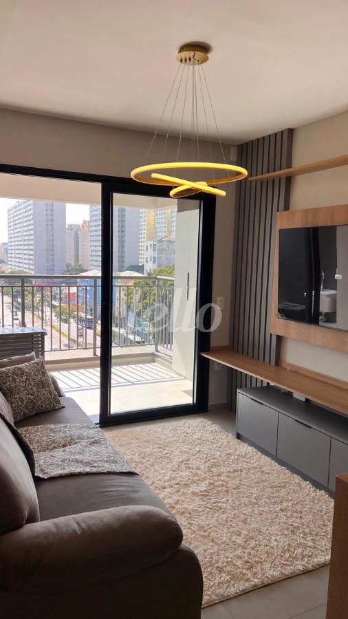 SALA de Apartamento à venda, Padrão com 46 m², 2 quartos e em Mirandopolis - São Paulo