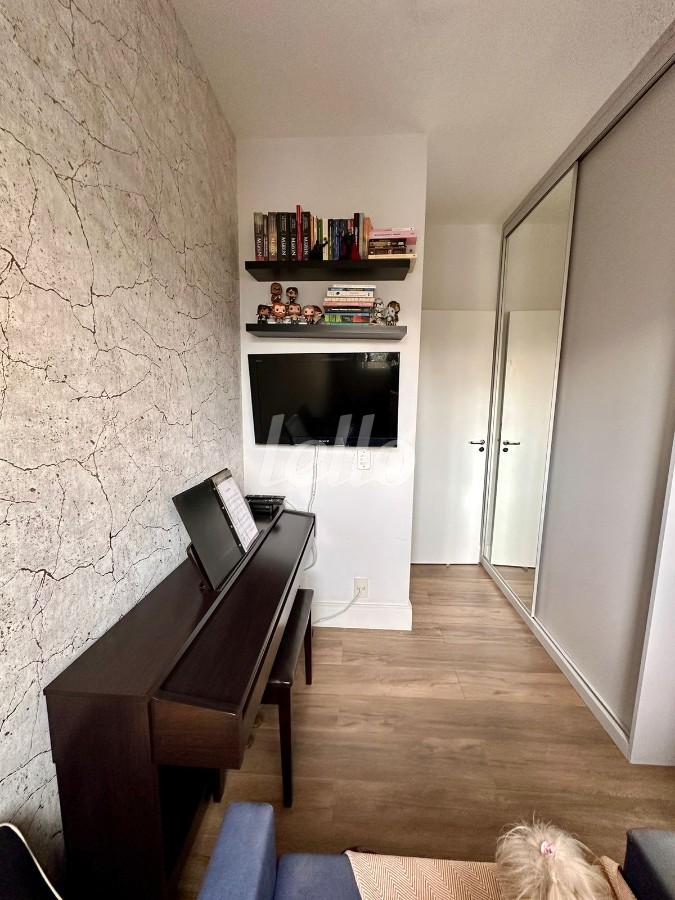 DORMITÓRIO de Apartamento à venda, Padrão com 73 m², 2 quartos e 2 vagas em Mooca - São Paulo