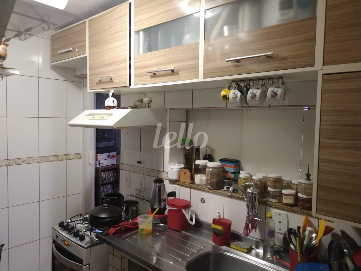 COZINHA de Casa para alugar, em condomínio - sobrado com 90 m², 2 quartos e 1 vaga em Jardim Ibitirama - São Paulo