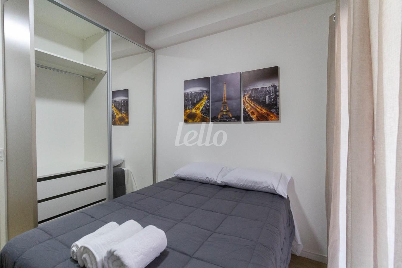 DORMITORIO 1 de Apartamento para alugar, Padrão com 23 m², e em Chácara Santo Antônio - São Paulo