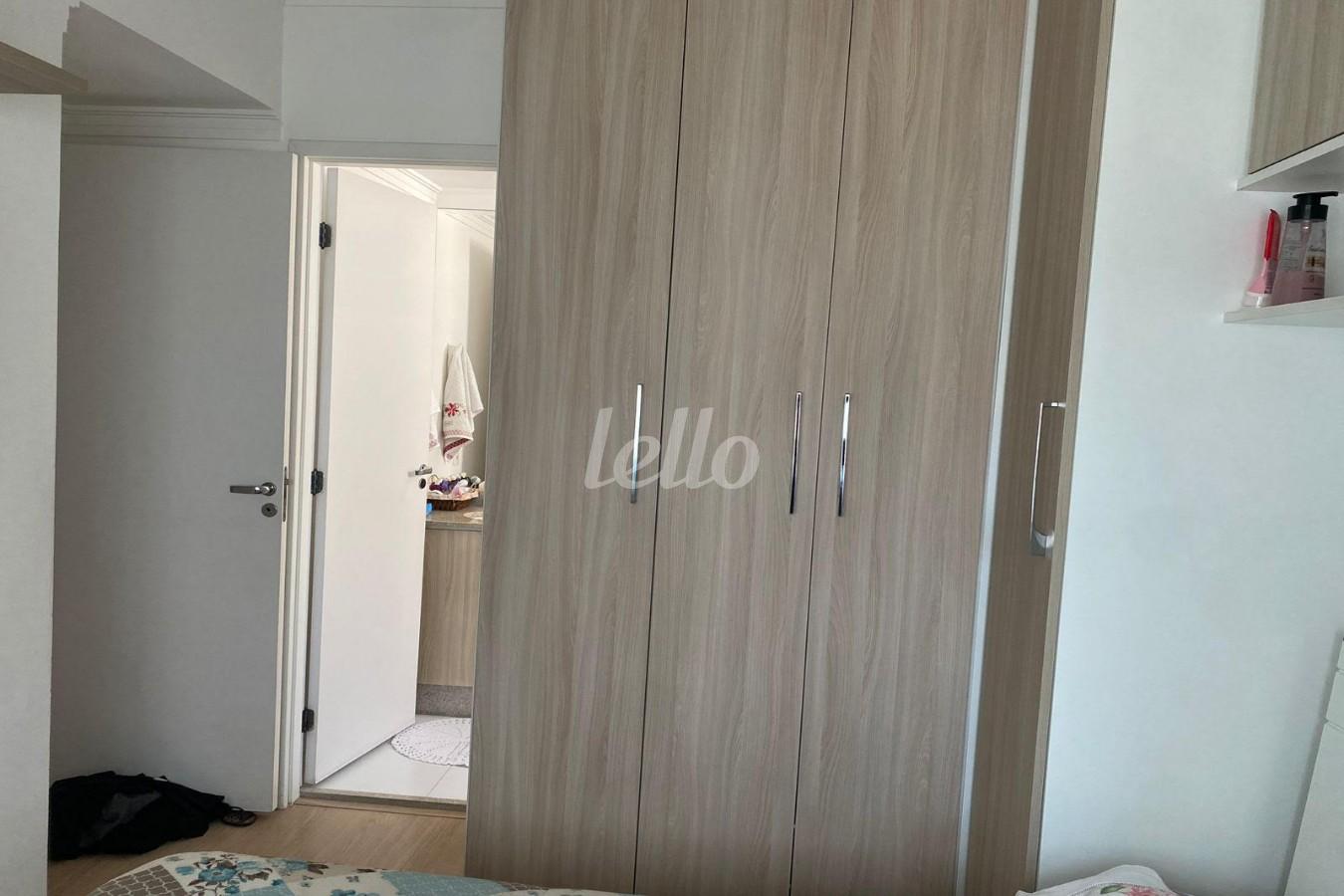 QUARTO de Apartamento à venda, Padrão com 64 m², 2 quartos e 1 vaga em Ch Santo Antônio (ZL) - São Paulo