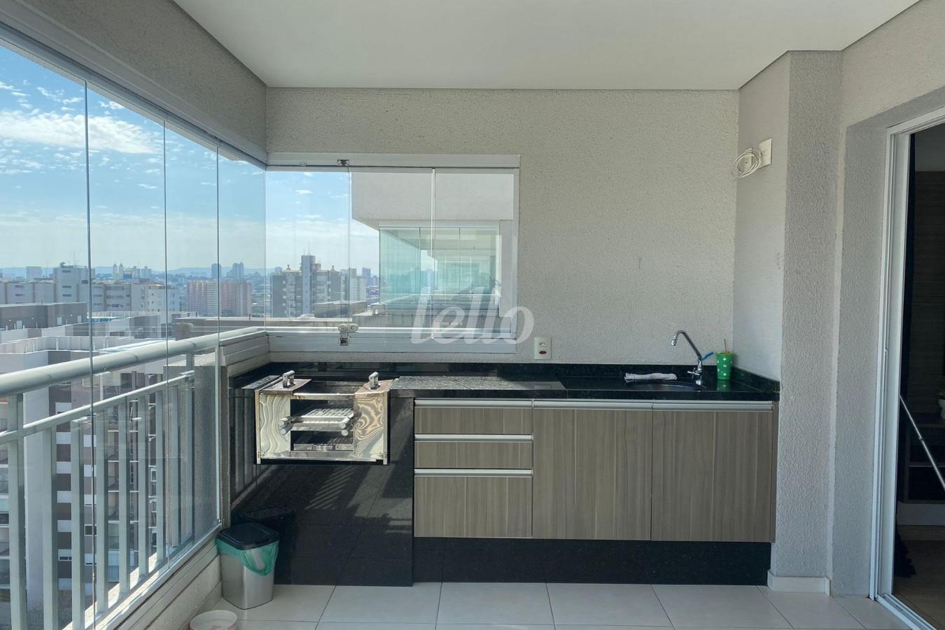 TERRAÇO GOURMET de Apartamento à venda, Padrão com 64 m², 2 quartos e 1 vaga em Ch Santo Antônio (ZL) - São Paulo