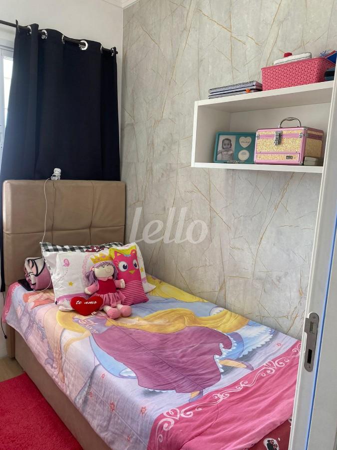 QUARTO de Apartamento à venda, Padrão com 64 m², 2 quartos e 1 vaga em Ch Santo Antônio (ZL) - São Paulo