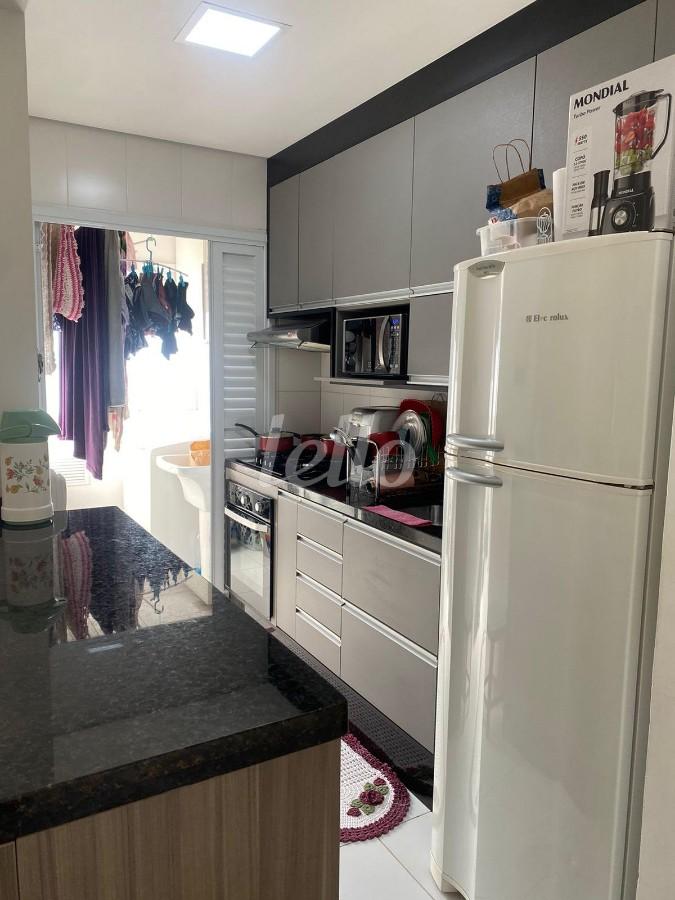 COZINHA de Apartamento à venda, Padrão com 64 m², 2 quartos e 1 vaga em Ch Santo Antônio (ZL) - São Paulo